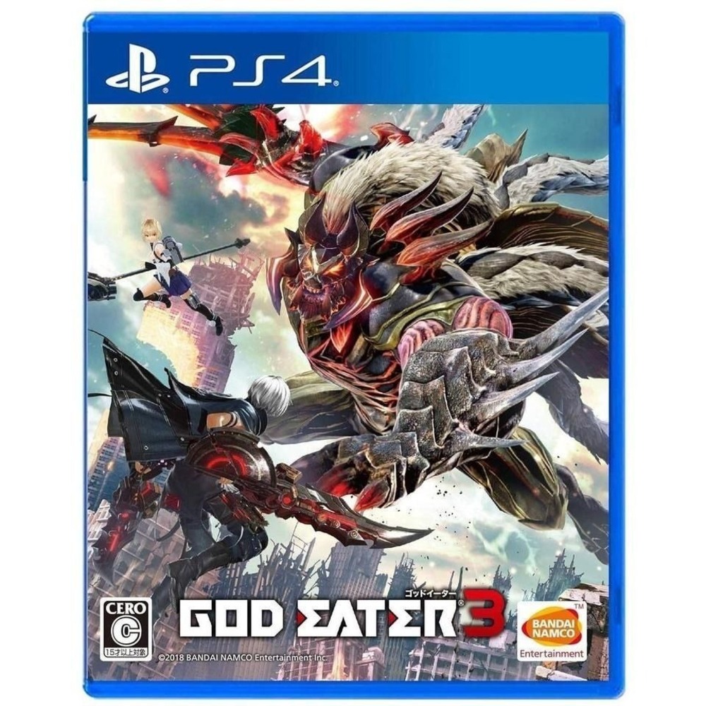 God Eater 3‎ - PlayStation 4 PS4 (Japan Import NTSC-J, Cero C) CIB